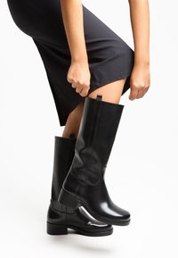Bershka Laarzen - black
