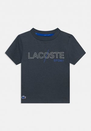 Lacoste, GRAPHIC TEE - Тениска с щампа - lacoste graphite