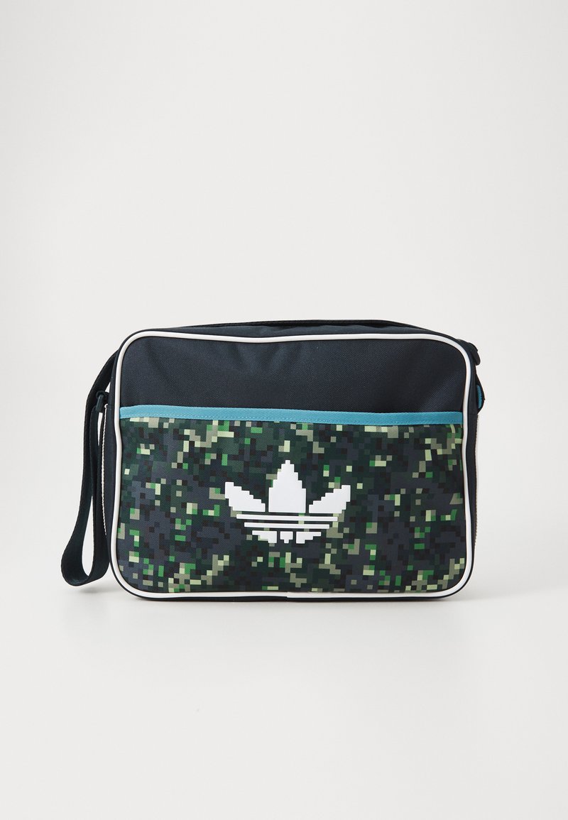 adidas Originals - MINECRAFT AIRLINER UNISEX - Cross body bag - aurora ink, Enlarge