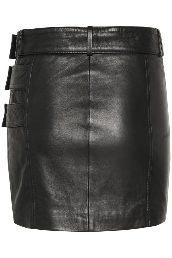 BLAKELY SKIRT - Leather skirt3