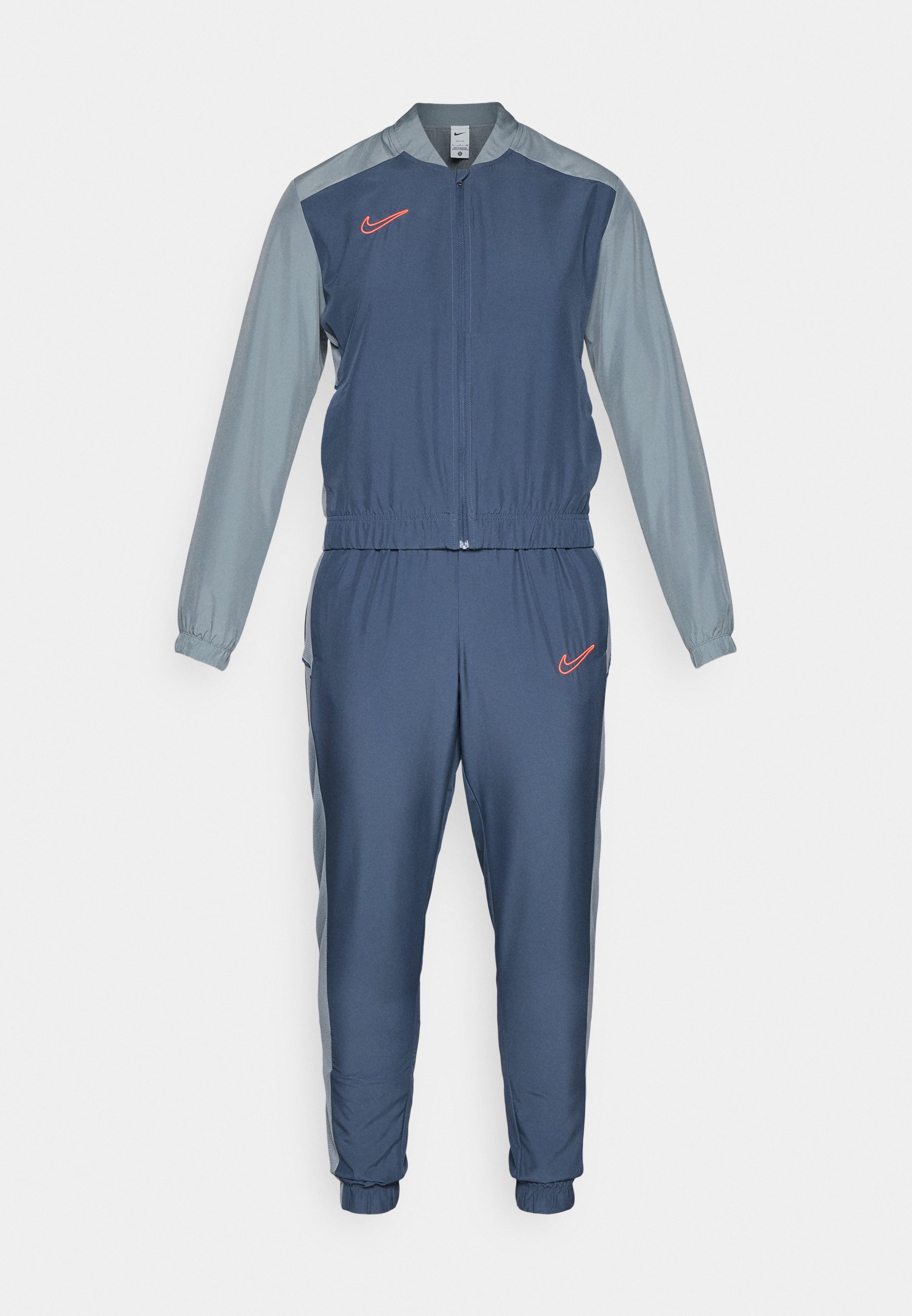 blue and grey nike tracksuit