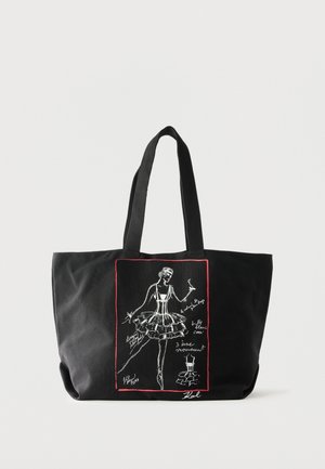 KARL LAGERFELD, BALLET - Чанта за пазаруване - black