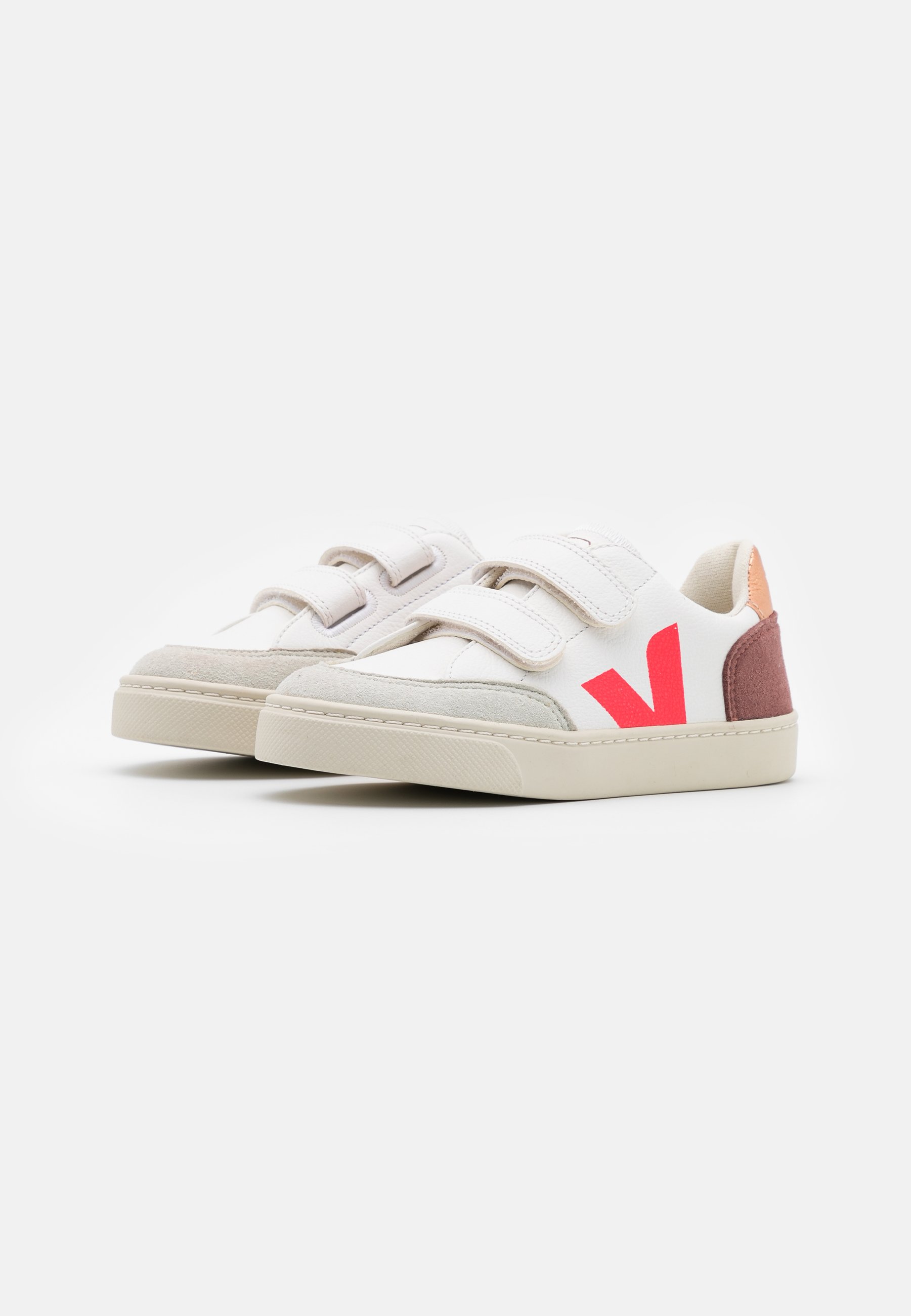 Veja SMALL V12 - Sneakers laag - extra white/multicolor/dried petal/wit -  Zalando.nl