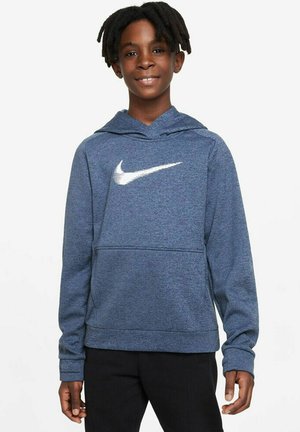 Nike Performance Jersey con capucha - blue
