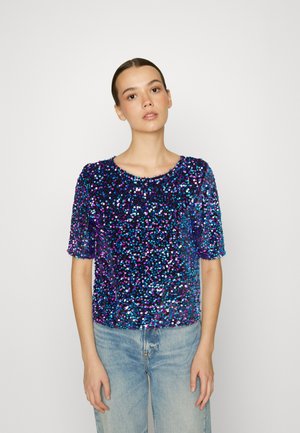 PCKAM - Print T-shirt - black