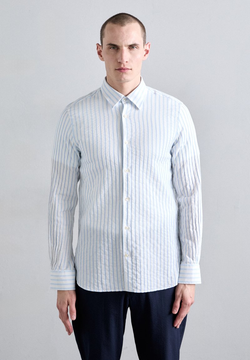OFFICINE GENERALE - Camisa - white/dreamblue, Ampliar