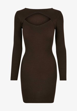 CUT OUT - Dnevna haljina - brown