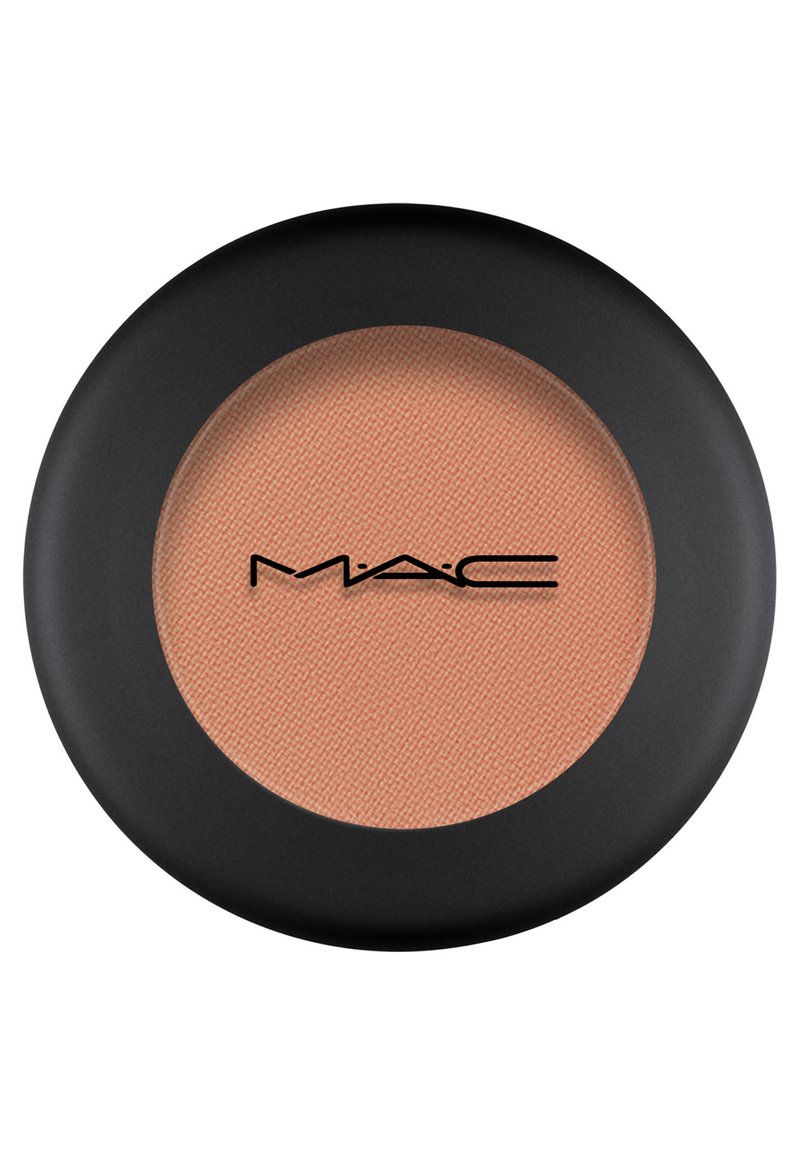 Blush in een ronde, zwarte compact. Zachte perzikkleur met een matte, gladde textuur. Oogvangelende zwarte "MAC" logo in het midden.