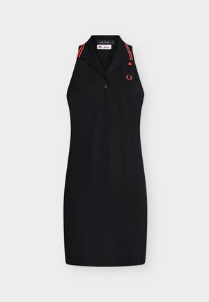 Fred Perry, SLEEVELESS DRESS - T-shirtjurk - black