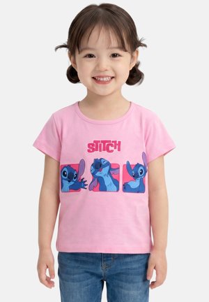 Disney, T-shirt imprimé - rose