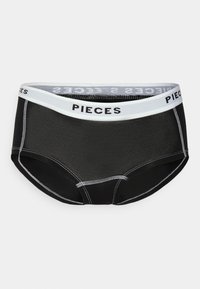 Pieces PCLOGO LADY 4 PACK - Calças - grape wine/black/bright white/rose violet