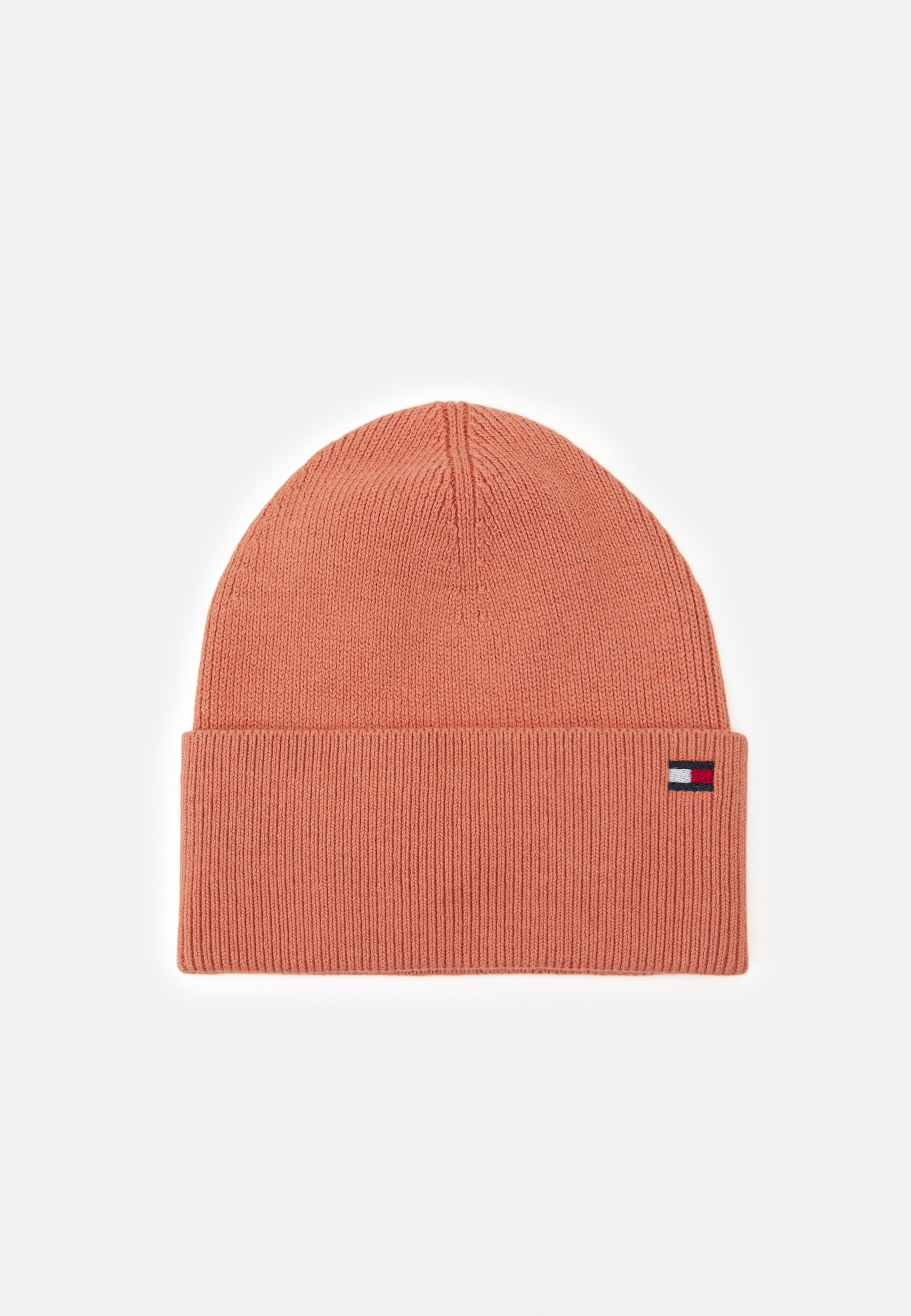 red tommy hilfiger beanie