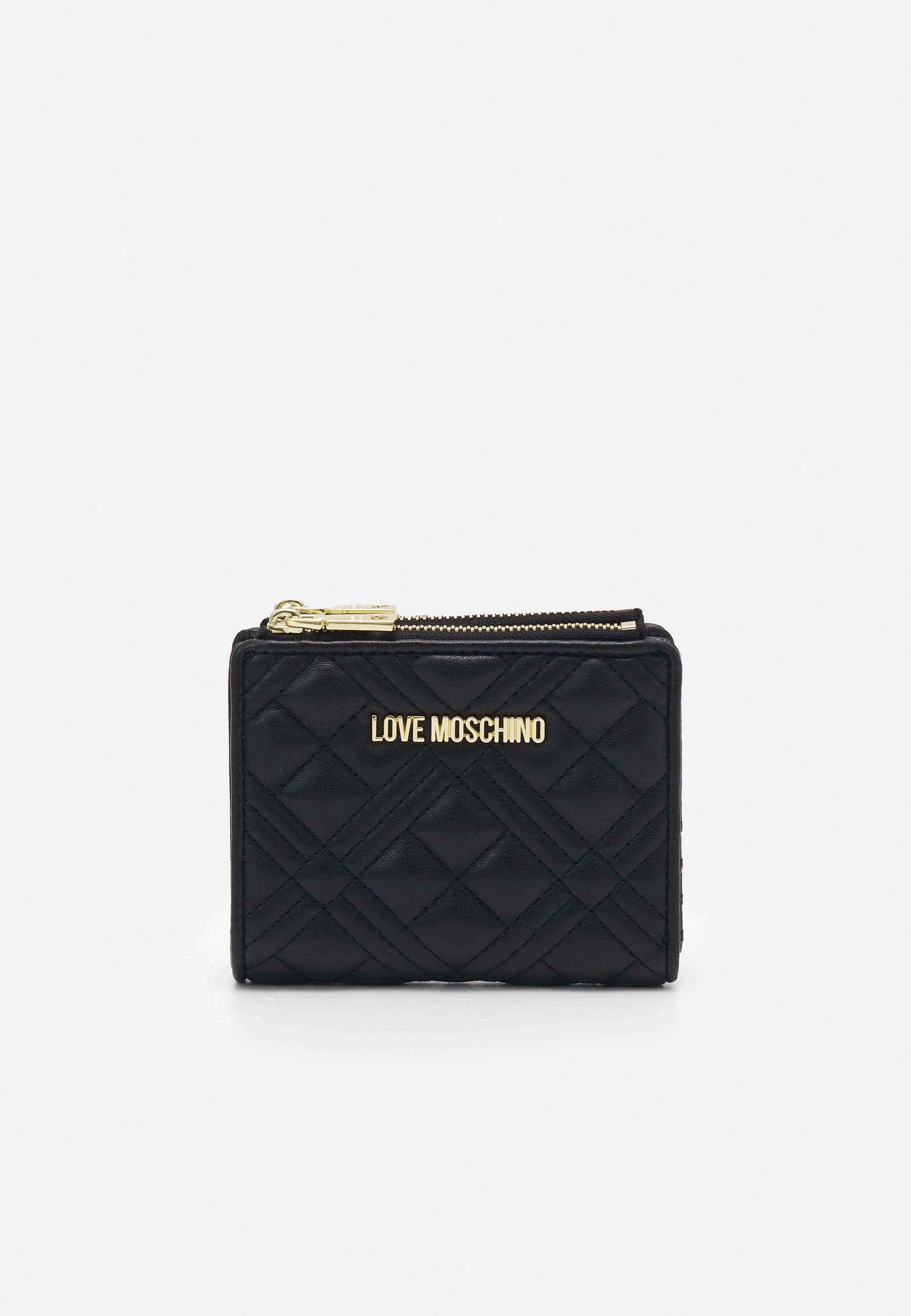 Love Moschino QUILTED FLAP PURSE - Portafoglio - nero - Zalando.it