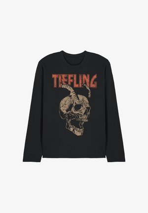 Hasbro, DUNGEONS DRAGONS TIEFLING HORN SKULL - Long sleeved top - black