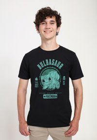 Pokemon POKÉMON COLLEGIATE BULBASAUR - T-shirts print - black