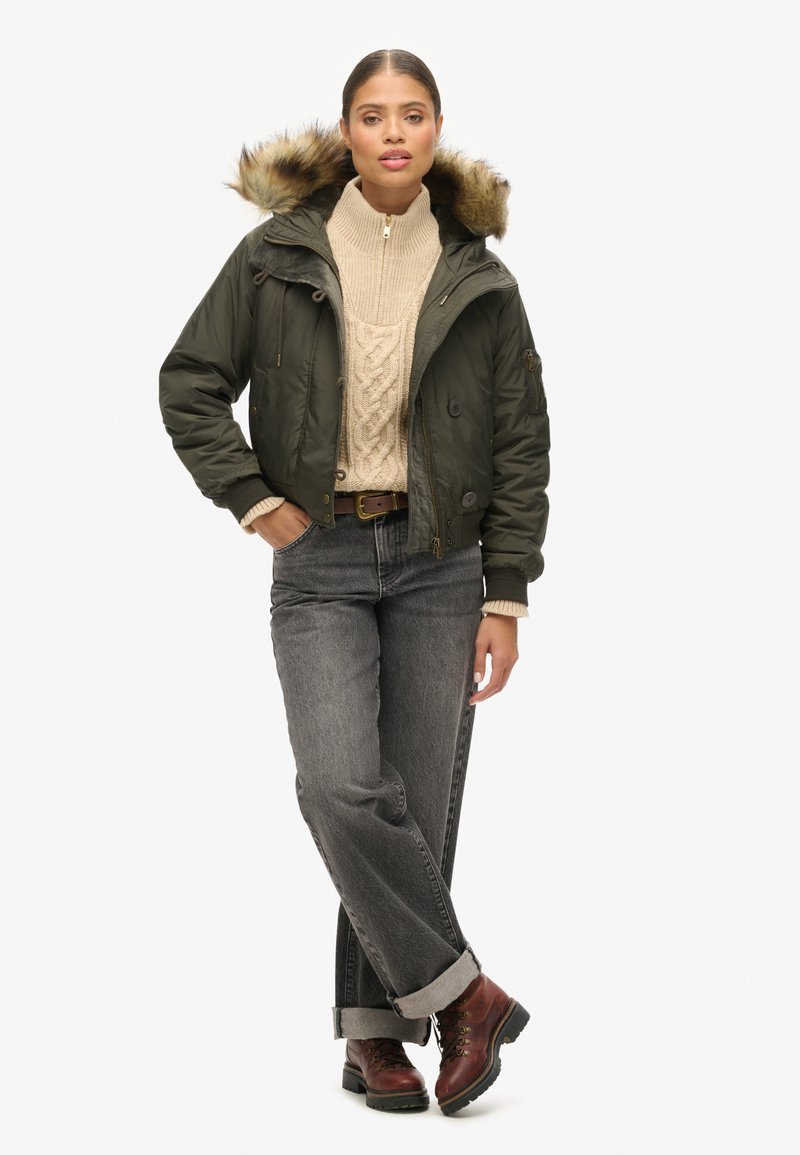 Superdry & Co Jas kaki Superdry & Co Jas kaki