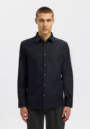 Selected, SLHSLIMCLARK SHIRT - Košile - black