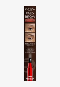 L'Oréal Paris INFAILLIBLE FAUX BROW - Augenbrauenstift - dark brunette
