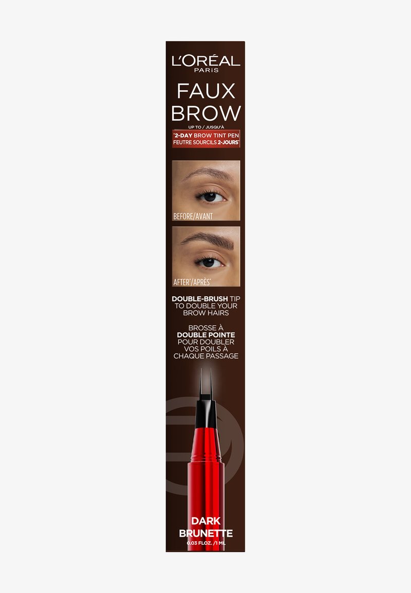L'Oréal Paris - INFAILLIBLE FAUX BROW - Crayon sourciles - dark brunette, Agrandir