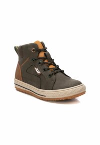 XTI Botines con cordones - kakhi