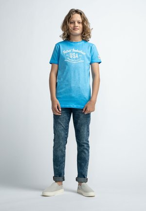 Camiseta estampada - electric blue