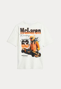 Marks & Spencer MCLAREN - Triko s potiskem - ecru