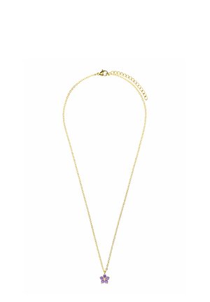 Ketting - gold-coloured/purple