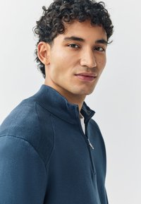 Next QUARTER ZIP - Džemper - blue