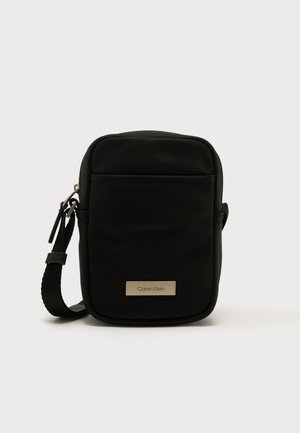 SLEEK SLIM REPORTER - Τσάντα χιαστί - black