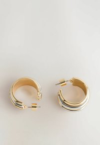 MIXED CHUNKY HOOP - Cercei - gold-coloured tone silver-coloured tone