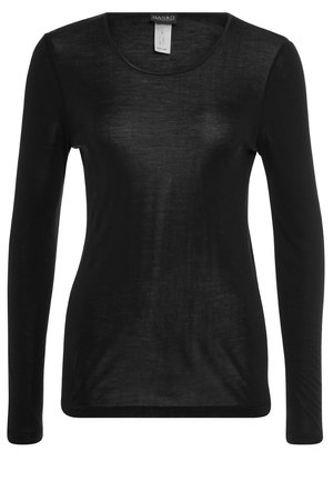 Hanro PURE SILK  - Nattøj trøjer - black
