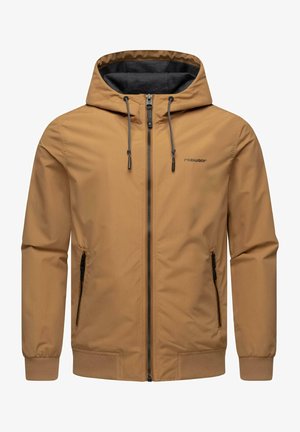 PERCI - Waterproof jacket - brown sugar