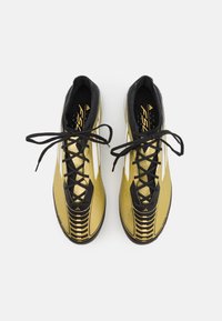 adidas Performance F50 ELITE FG MESSI - Futbola apavi, cieta zeme - gold metallic/footwear white/core black