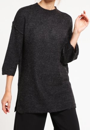 Trui - mottled dark grey