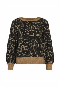 VILA U-BOOT-AUSSCHNITT - Pullover - rubber