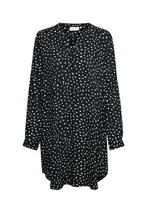 Kaffe Robe de jour - black/chalk dots
