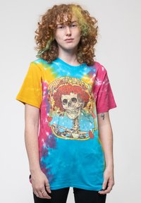 Paradiso Clothing GRATEFUL DEAD BERTHA FRAME DIP DYE - Print T-shirt - yellow