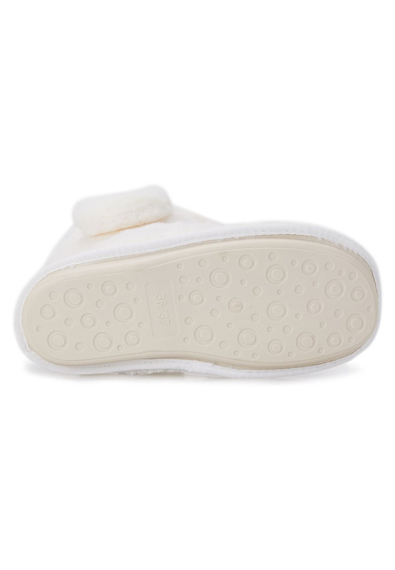 Damen Sneaker | LELA RABBIT Hausschuh ecru/beige - WW91316 Damen Sneaker | LELA RABBIT Hausschuh ecru/beige - WW91316