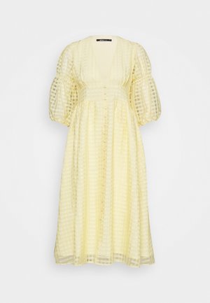 SIMONE DRESS - Skjortklänning - pale banana
