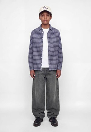 Jack & Jones Junior, BAGGY FIT JEANS JJIALEX JJORIGINAL AKM 283 JNR BAGGY FIT JEANS BOYS - Jeans Relaxed Fit - grey denim