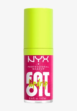 NYX PROFESSIONAL MAKEUP FAT OIL LIP DRIP -  FEUCHTIGKEITSSPENDENDER LIPGLOSS MIT DICKEM APPLIKATOR UND NÄHRENDEN ÖLEN, FARBE: NEWSFEED, ROT - Lipgloss - Supermodel