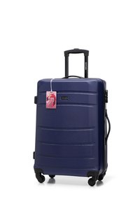 WITTCHEN MEDIUM SUITCASE WITH LUGGAGE TAG FROM ABS - Trolley - dark blue