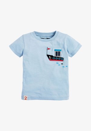 Print T-shirt - blue