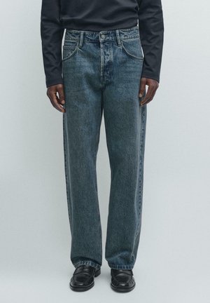 Jeans Straight Leg - blue denim