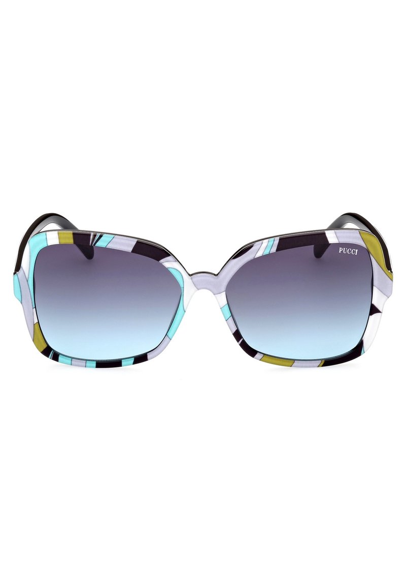 Emilio Pucci SCHMETTERLING - Zonnebril - türkis