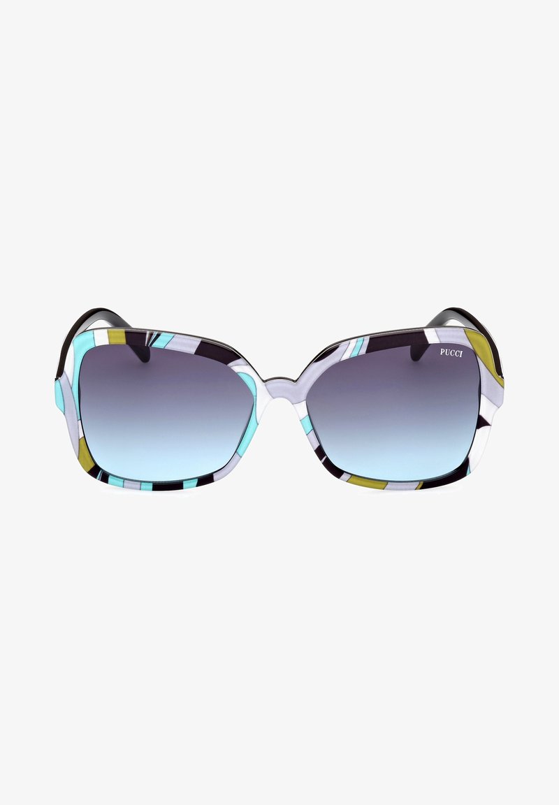 Emilio Pucci SCHMETTERLING - Zonnebril - türkis