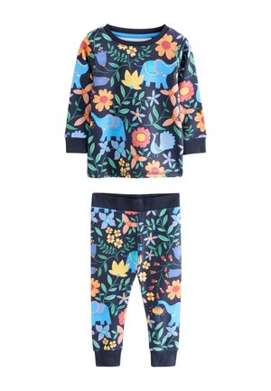 REGULAR FIT - SINGLE SET - Pyjama - black blue yellow diwali