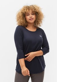 Active by Zizzi - WORKOUT  - Longsleeve - night sky Miniatuurafbeelding 1