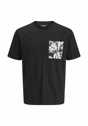 Trükipildiga T-särk - black