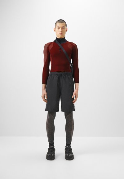 Saul Nash HIGH NECK COMPRESSION - Πουλόβερ - red/black
